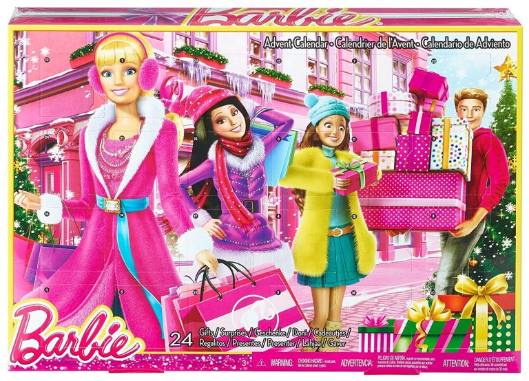 Barbie Adventskalender Von Mattel 2024